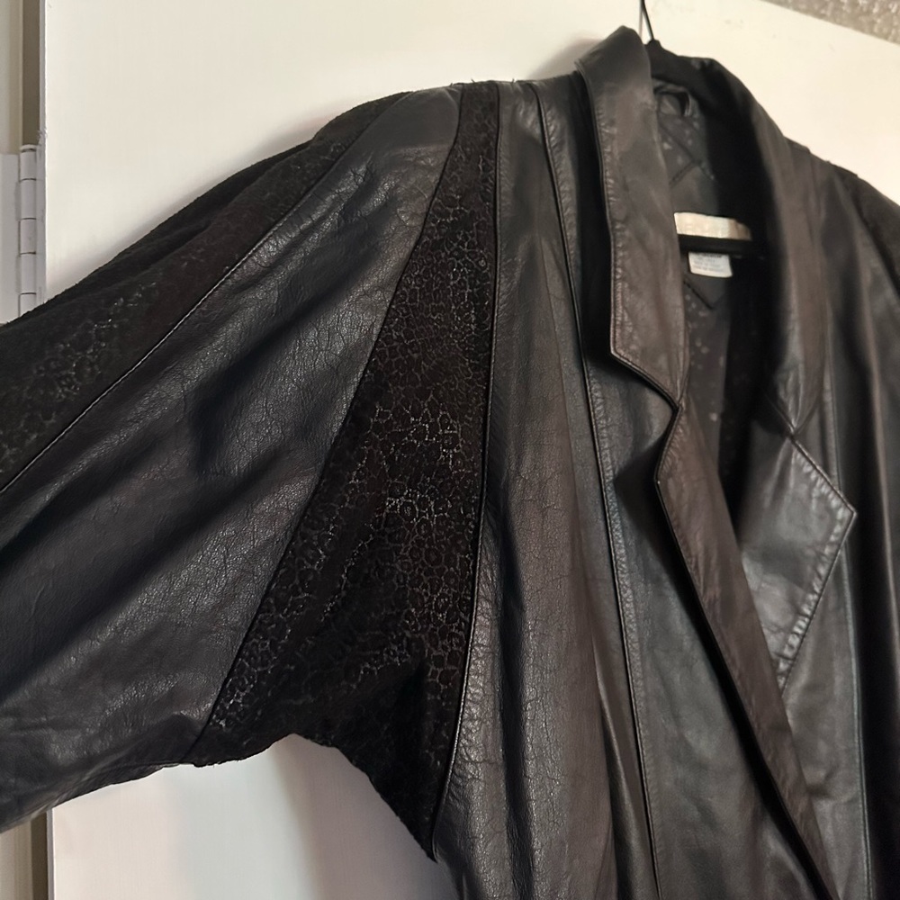 Vintage leather jacket